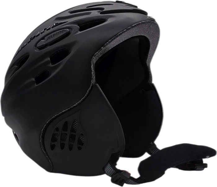 Alpina Scara Helm schwarz silk matt