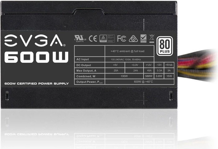 EVGA W1 600 600W, ATX 2.3