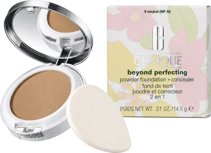 Clinique Beyond Perfecting Powder Foundation and Concealer Neutral, 14.5g