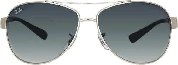 Ray-Ban RB3386 63mm silver-black/grey gradient