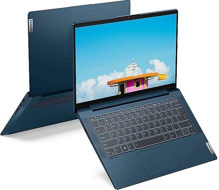 Lenovo IdeaPad 5 14IIL05, Light Teal, Core i7-1065G7, 16GB RAM, 512GB SSD, GeForce MX350, DE