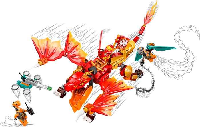 LEGO Ninjago - Kais Feuerdrache EVO