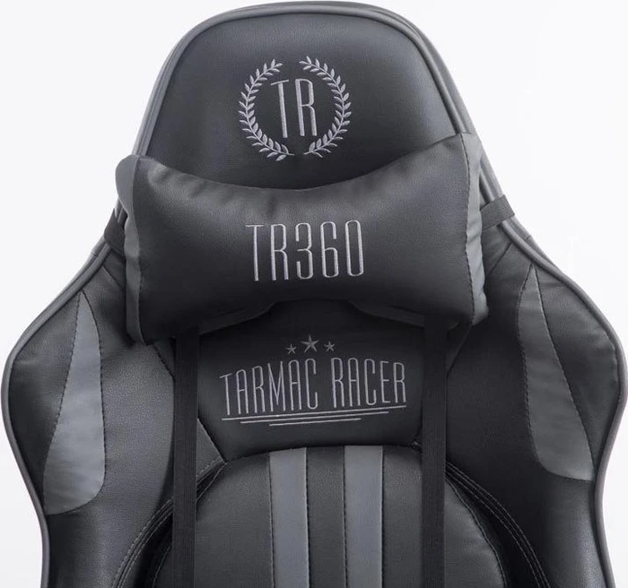 CLP Racing Limit V2 Kunstleder Gamingstuhl, schwarz/grau