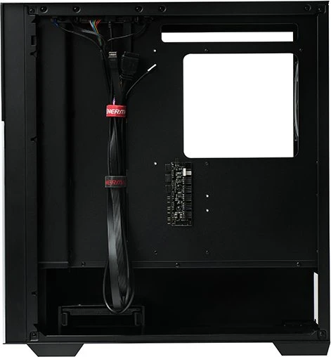 Enermax K8 Midnight Black, schwarz, Glasfenster