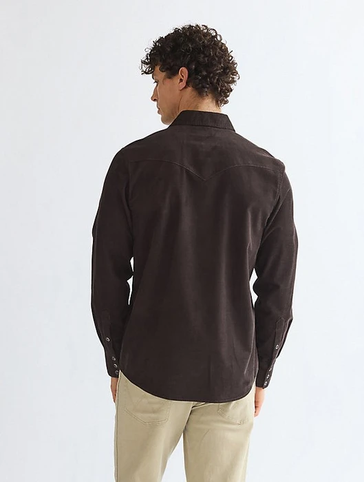 Wrangler Regular Western Hemd langarm chocolate torte (Herren)