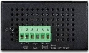 Planet IGS-1020TF Industrial Railmount Gigabit Switch, 8x RJ-45, 2x SFP