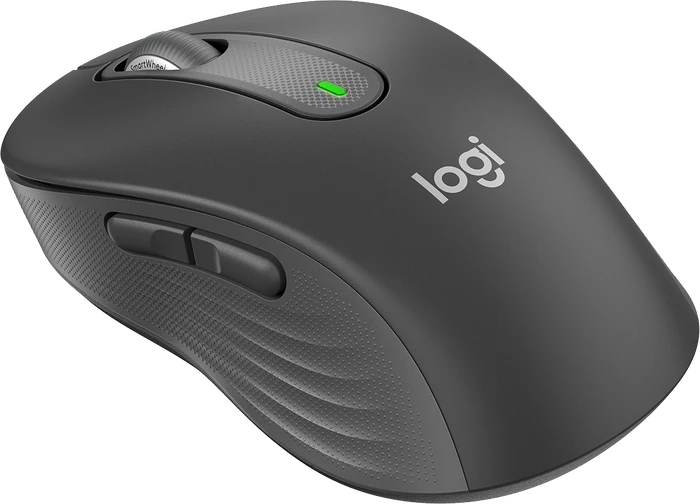 Logitech Signature M650 Medium, Graphite, Logi Bolt, USB/Bluetooth