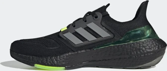 adidas Ultraboost 22 core black/iron metallic/beam green (Herren)