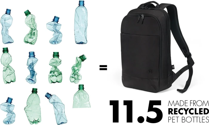 Dicota Slim Eco Motion 13-16" Laptop Rucksack, schwarz