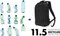 Dicota Slim Eco Motion 13-16" Laptop Rucksack, schwarz Vorschaubild