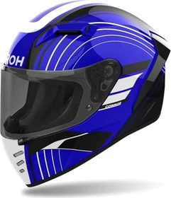 Airoh Connor Achieve blau/schwarz/weiß