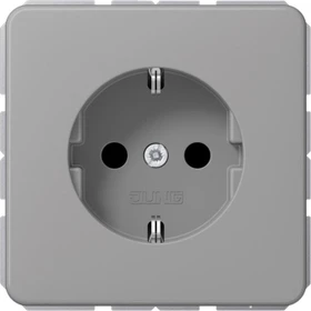 Jung Serie CD SCHUKO Steckdose Thermoplast 16A 250V, grau
