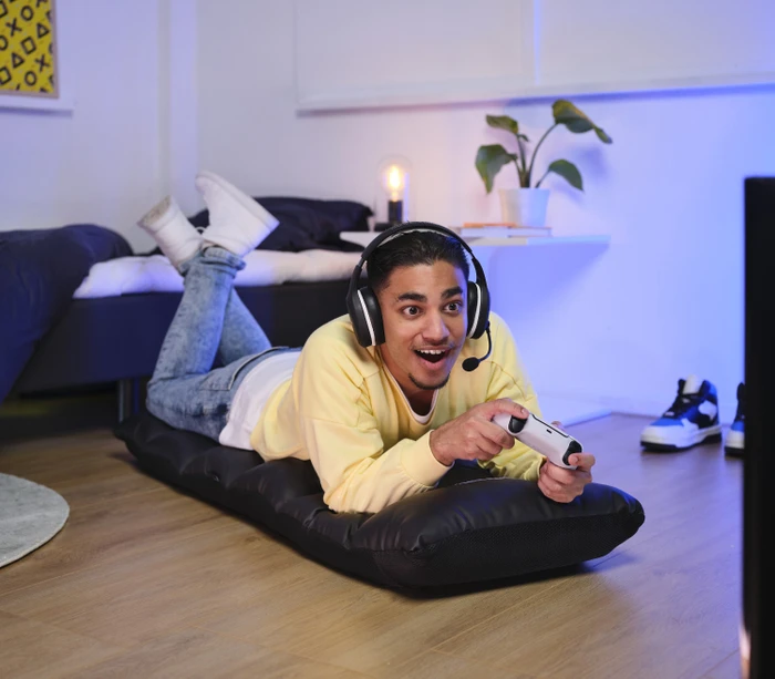 Trust Gaming GXT 718 Rayzee Gaming-Floor-Stuhl, schwarz