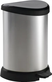 Curver Deco Bin Metallics 20l silber
