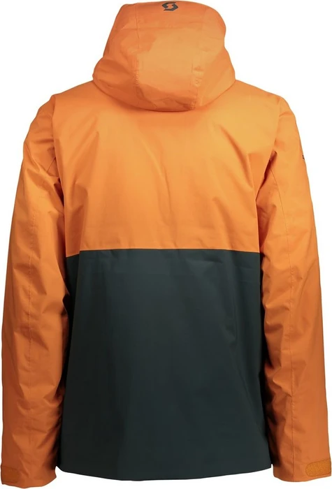 Scott Ultimate DRX Skijacke copper orange/tree green (Herren)
