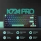Redragon Behemoth K724 Pro Wireless, Dark Jade, LEDs RGB, Mint Mambo, USB/Bluetooth, US Vorschaubild
