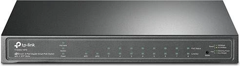 TP-Link T1500G JetStream Desktop Gigabit Smart Switch, 8x RJ-45, 2x SFP, 53W PoE