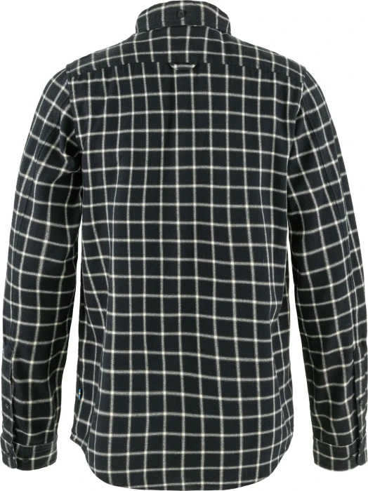 Fjällräven Övik Flannel Hemd langarm dark navy/chalk white (Herren)