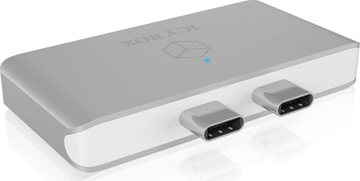 RaidSonic Icy Box IB-DK4030-2C, 2x Thunderbolt 3 [Stecker]