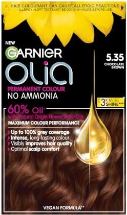 Garnier Olia Haarfarbe 5.35 warmes schokobraun