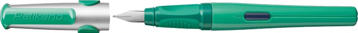 Pelikan Pelikano grün, rechte Hand, mittel, Faltschachtel