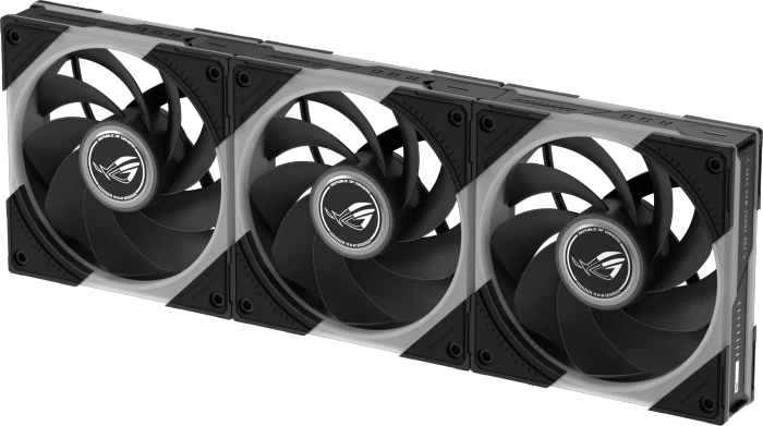 ASUS ROG Eurux GR120 ARGB, Reverse, schwarz, Triple Pack, 120mm, 3er-Pack