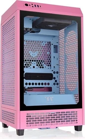 Thermaltake The Tower 200 Bubble Pink, rosa, Glasfenster, Mini-ITX (CA-1X9-00SAWN-00)