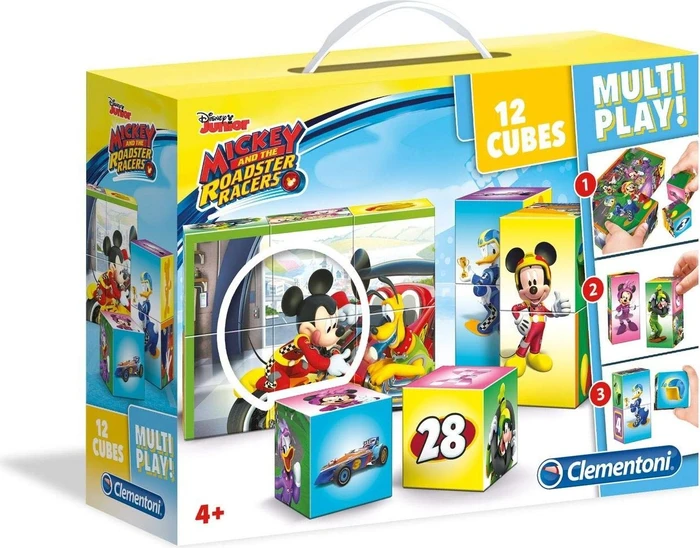 Clementoni Würfel Disney Mickey and The Roadster Racers