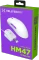 Hellyberry HM47 Wireless Gaming Mouse mit Ladestation, weiß, USB/Bluetooth Vorschaubild