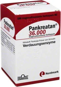 Nordmark Pankreatan 36.000 Kapseln, 100 Stück