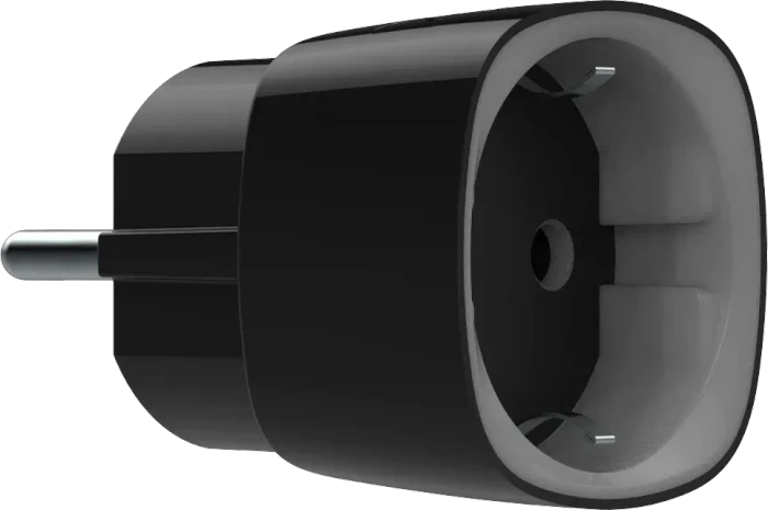Ajax Socket schwarz, 2500W, Typ F, Smart-Steckdose