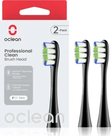 Oclean Professional Clean Ersatzbürste schwarz, 2 Stück