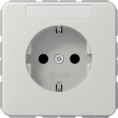 Jung Serie CD SCHUKO Steckdose Duroplast 16A 250V, lichtgrau
