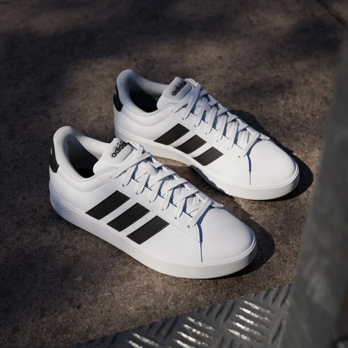adidas Grand Court 3.0 cloud white/core black (Damen)
