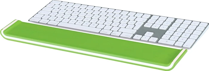Leitz Ergo WOW höhenverstellbare Handgelenkauflage für Tastatur, grün/weiß
