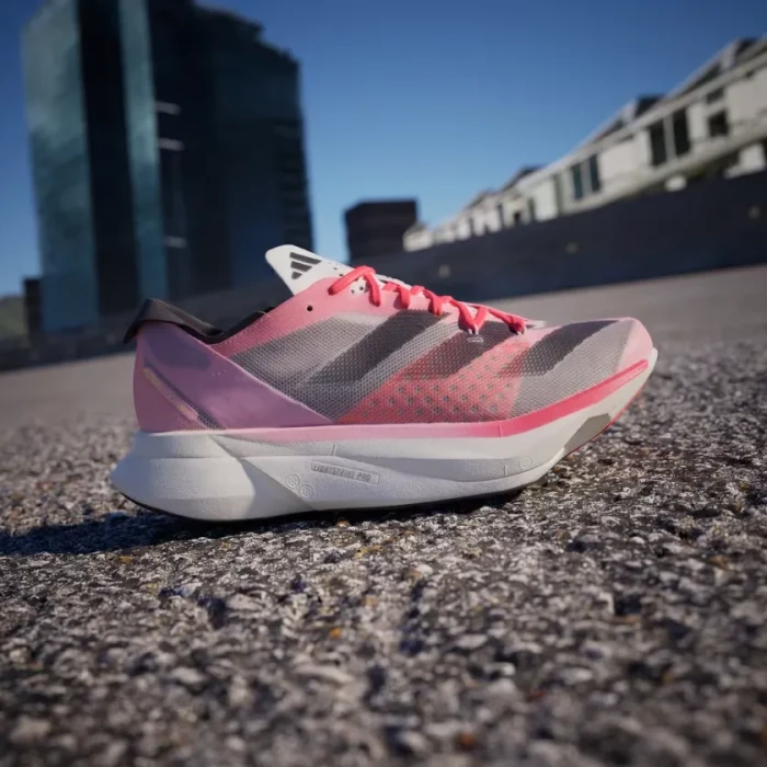adidas Adizero Adios Pro 3 pink spark/aurora met./sandy pink (Damen)