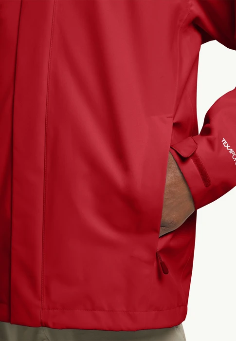 Jack Wolfskin Trailtime 2L Funktionsjacke adrenalin red (Herren)