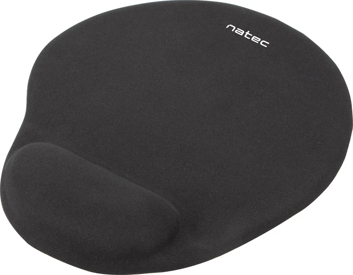 Natec Marmot Ergonomisches Mauspad mit Handballenauflage schwarz