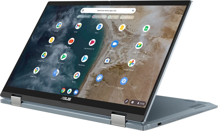 ASUS Chromebook Flip CX5 CX5400FMA-AI0077, AI Blue, Core i5-1130G7, 16GB RAM, 256GB SSD, DE