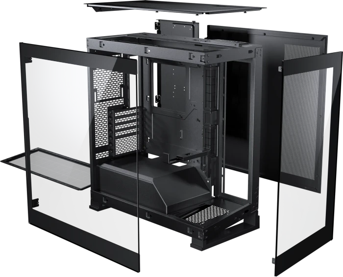 Phanteks NV5 Black, Glasfenster