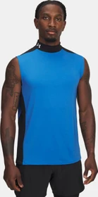 Under Armour HeatGear Wordmark Funktionsshirt ärmellos blue atlantis/black/white (Herren)