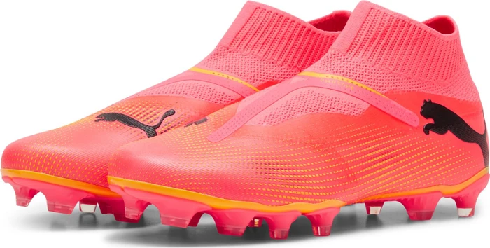 Puma Future 7 Match FG/AG sunset glow/puma black/sun stream (Herren)