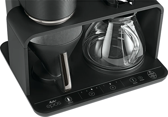 Melitta Epos schwarz/silber