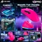 Attack Shark V3 PRO Tri-mode Wireless Gaming Mouse mit Ladestation, BerryRed, USB/Bluetooth Vorschaubild