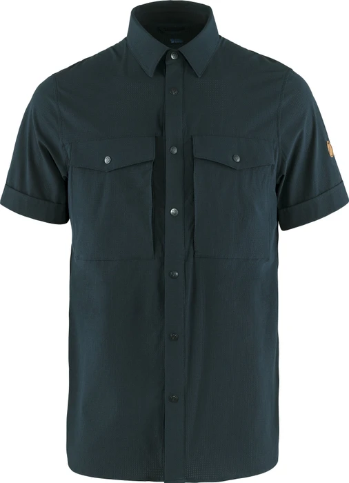 Fjällräven Abisko Trekking Hemd kurzarm dark navy (Herren)