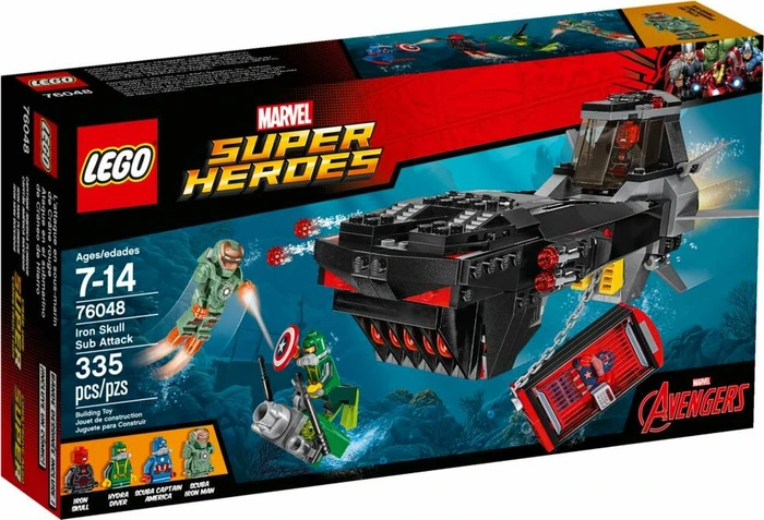 LEGO Marvel Super Heroes Spielset - U-Boot Überfall von Iron Skull