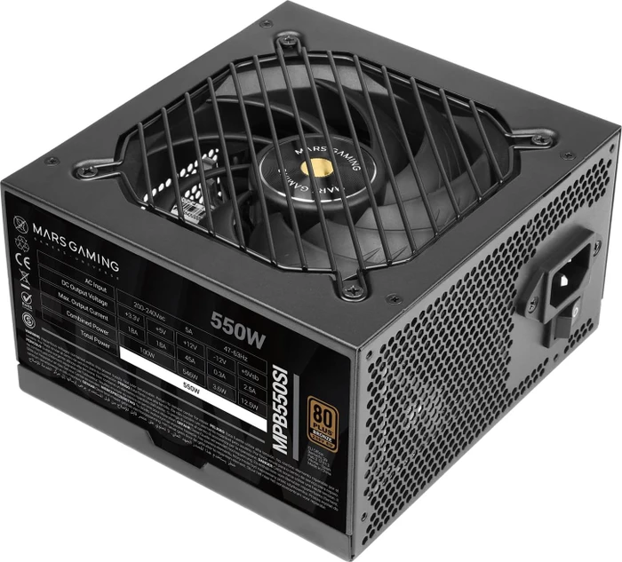 Mars Gaming MPB550SI schwarz 550W, ATX 2.4