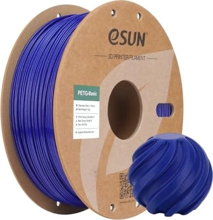 eSUN PETG, Solid Blue, Spule, 1.75mm, 1.00kg