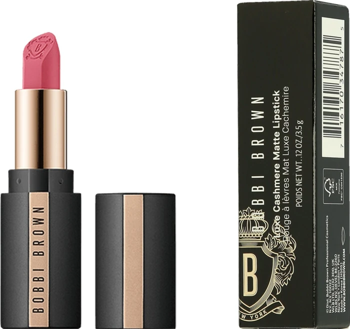 Bobbi Brown Luxe Cashmere Matte Lippenstift in bloom, 3.5g