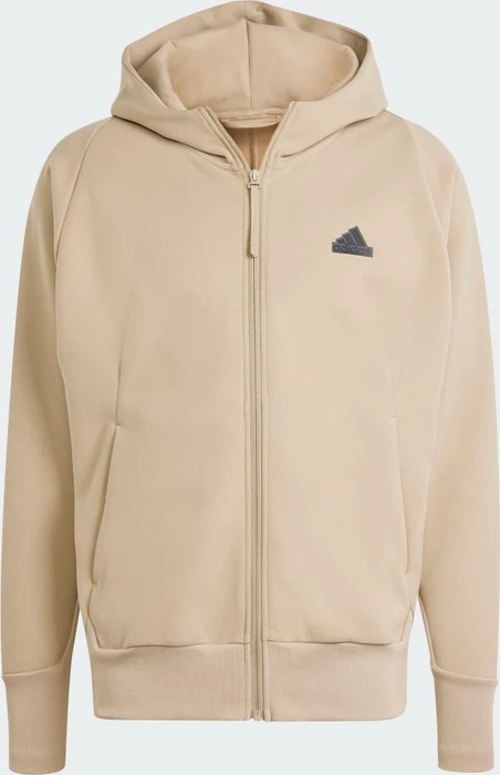 adidas Z.N.E. Winterized Zip Hoodie blanch cargo (Herren)